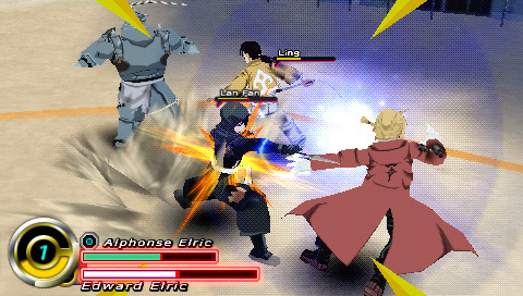 Fullmetal Alchemist: Brotherhood screenshot 3 for PSP